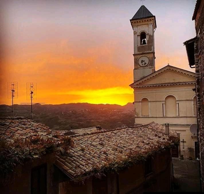 Casetta Nel Borgo Olevano Romano Bagian luar foto