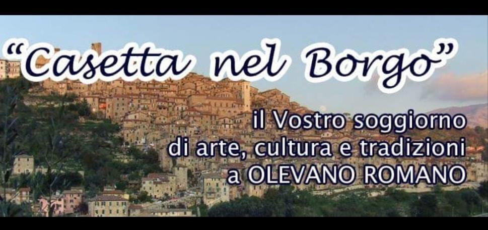 Casetta Nel Borgo Olevano Romano Bagian luar foto