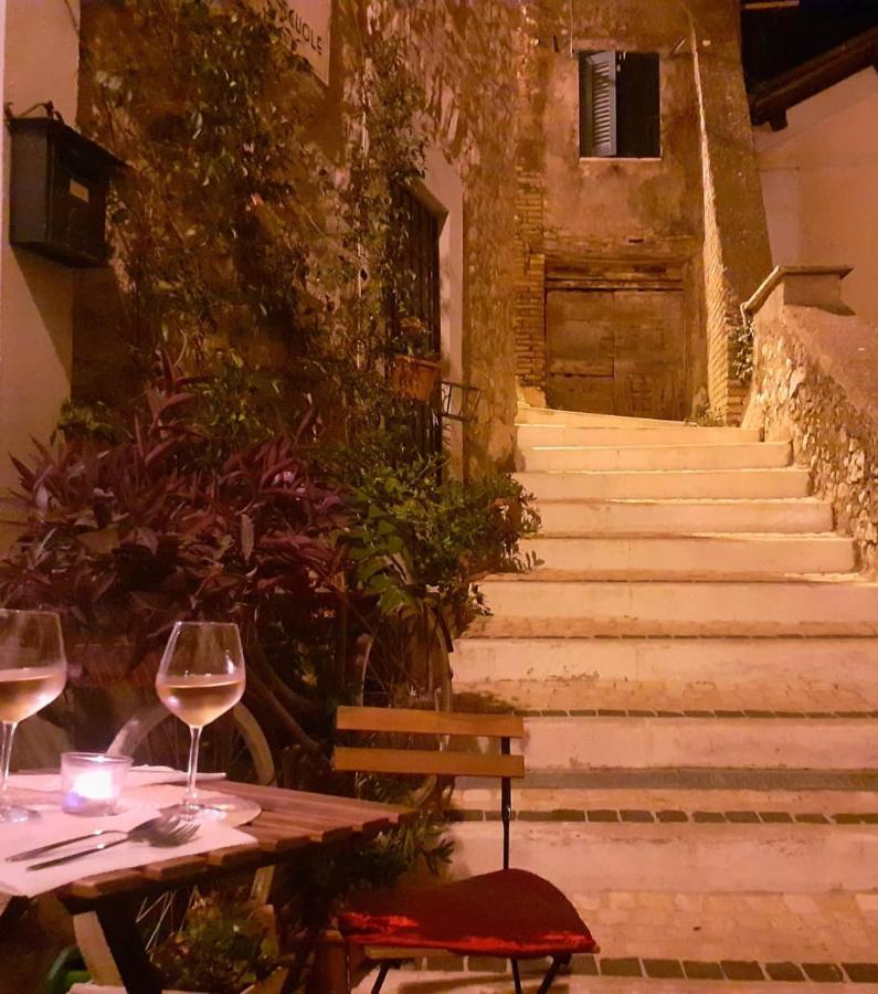 Casetta Nel Borgo Olevano Romano Bagian luar foto
