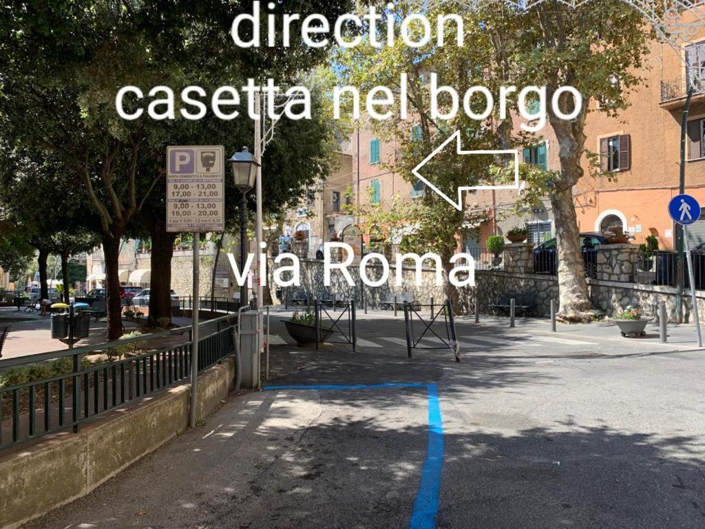 Casetta Nel Borgo Olevano Romano Bagian luar foto